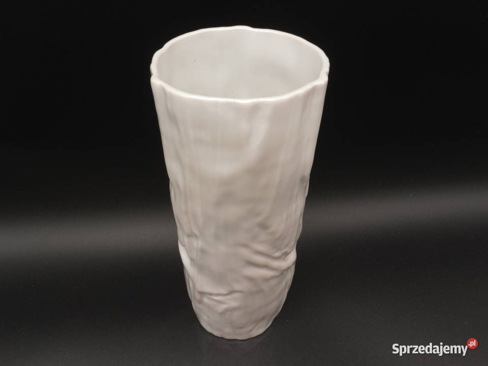Ekskluzywny Biały Wazon Porcelanowy projekt Raszków sprzedam