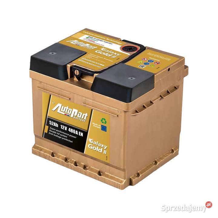 Akumulator Autopart Galaxy Gold II 52Ah 480A Radom