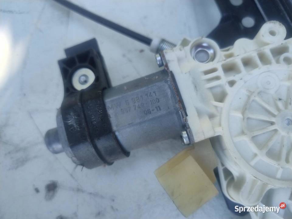 MECHANIZM PODNOŚNIK SZYBY LEWY PRZÓD BMW E61 25 osobowe sprzedam