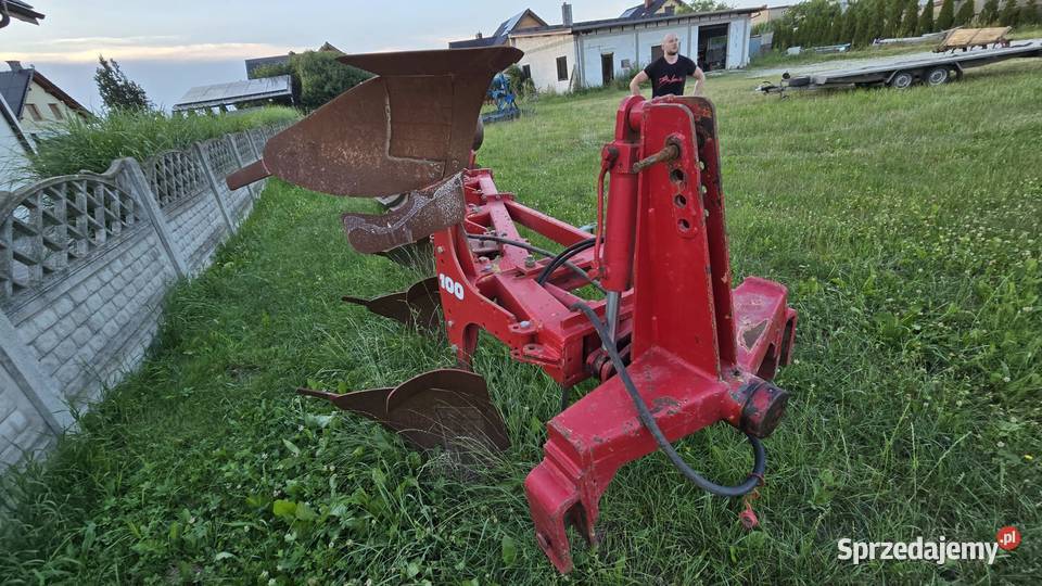 Sprzedam pług obrotowy 3skibowy Niemeyer Ems 100 wielkopolskie Gorzyce Wielkie
