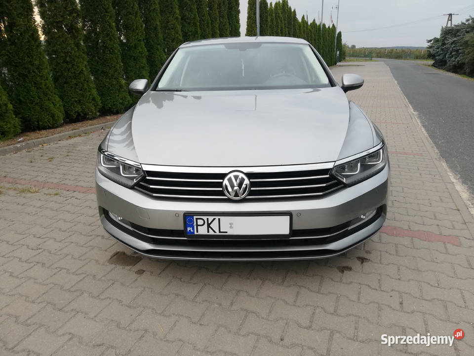 VW Passat B8 Diesel Zadbany LED Ekonomiczny 2017 czujnik parkowania wielkopolskie