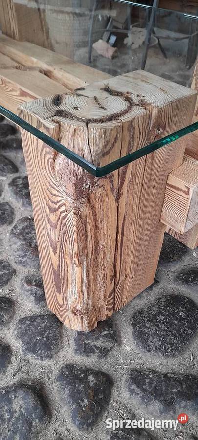 Stolik kawowy ława stare drewno mazowieckie Kamieńczyk sprzedam