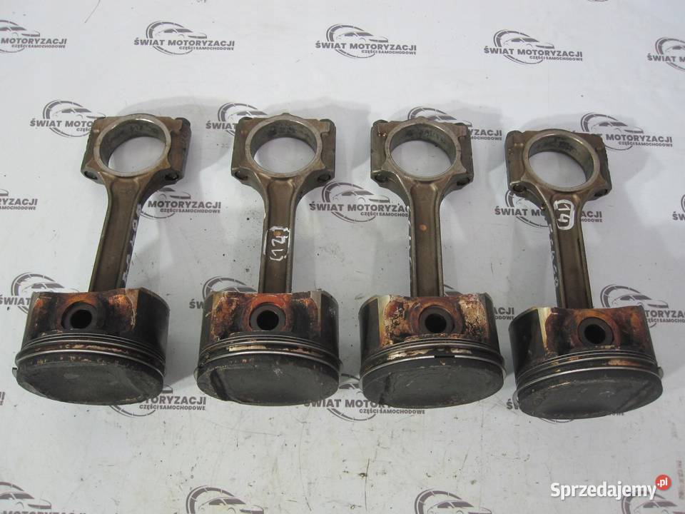 NISSAN QASHQAI 16 B HR16DE 115 07r tłok korbowód Motoryzacja