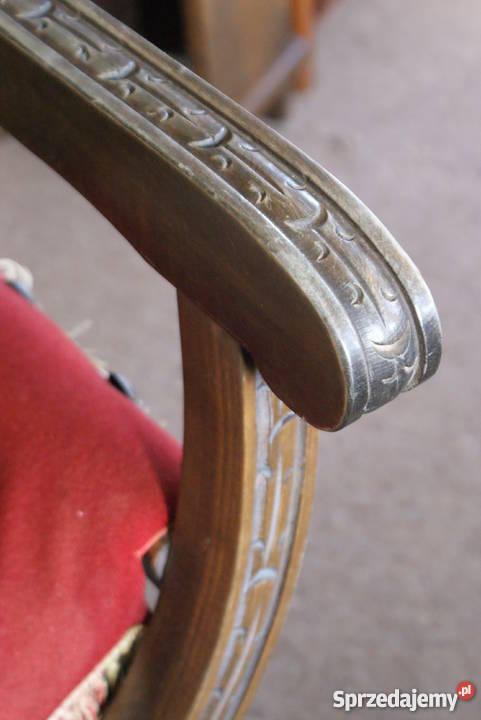 Fotel gondolowy drewniane karło 63cm Białystok