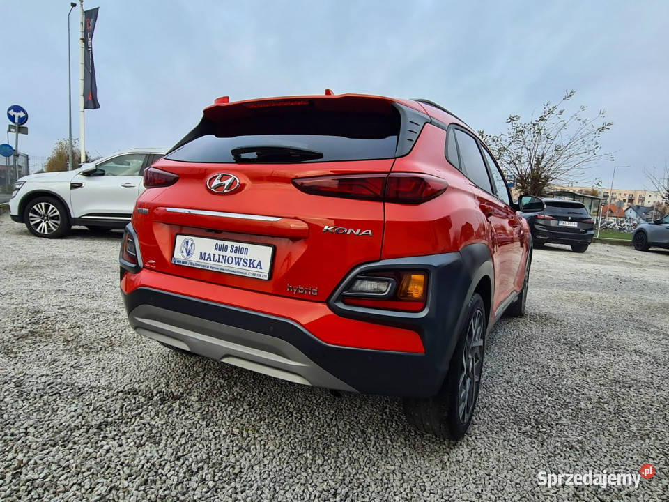Hyundai Kona Navi Kamera HeadUp PDC Półskóry Led Wągrowiec