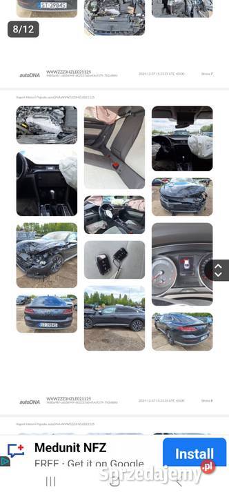 Volkswagen Arteon powypadkowy Lgota Górna sprzedam