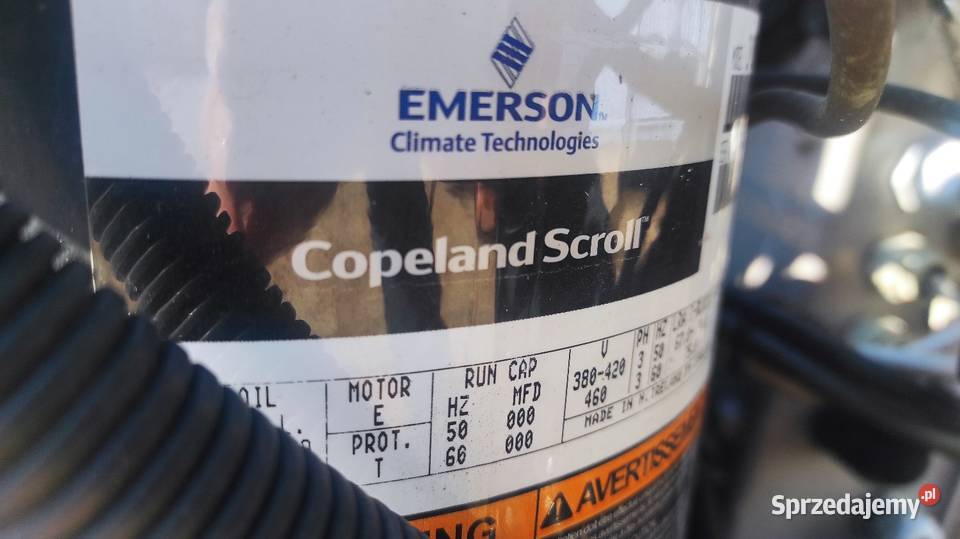 Używany kpl agregat sprężarka chłodnicza Krobia