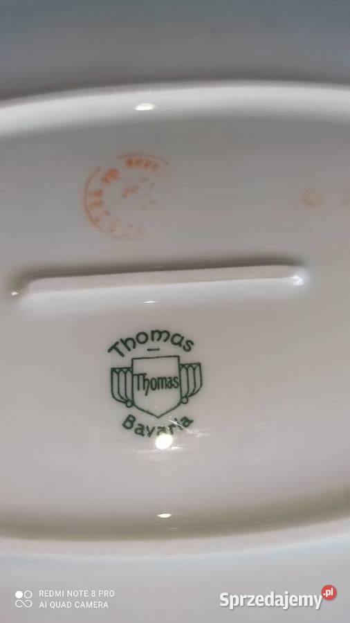 Patera Rosenthal
Syg Thomas Bavaria 1908 1938 Porcelana i szkło Gdańsk