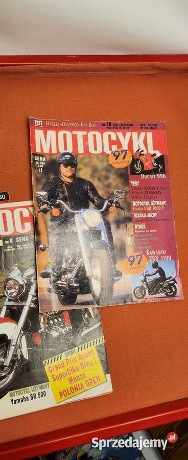 Czasopismo kolekcjonerskie motocykl 1996