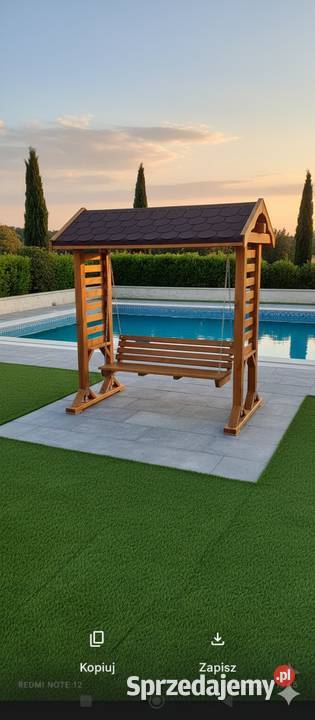 Huśtawka z daszkiem