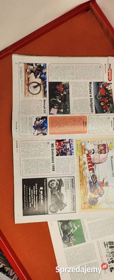 Czasopismo kolekcjonerskie motocykl 1999 Gliwice