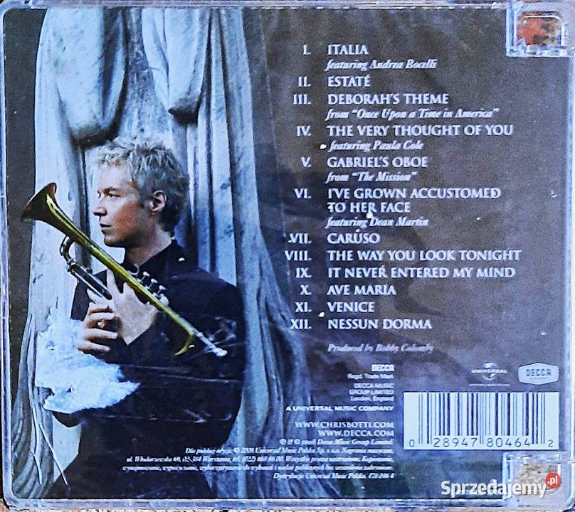 CD Nowa Sprzedam Znakomity Album CD Chris Botti Wrocław sprzedam
