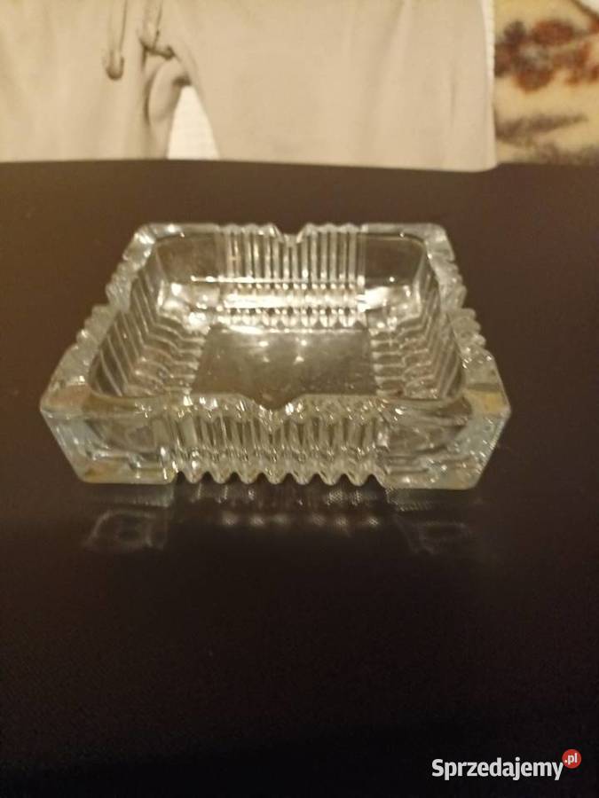 Popielniczki kryształowe Antyki, Sztuka, Kolekcje Bielsko-Biała