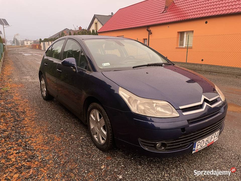 Citroen C4 16 16v 5 drzwi klima auto Zarej wielkopolskie Strzałkowo