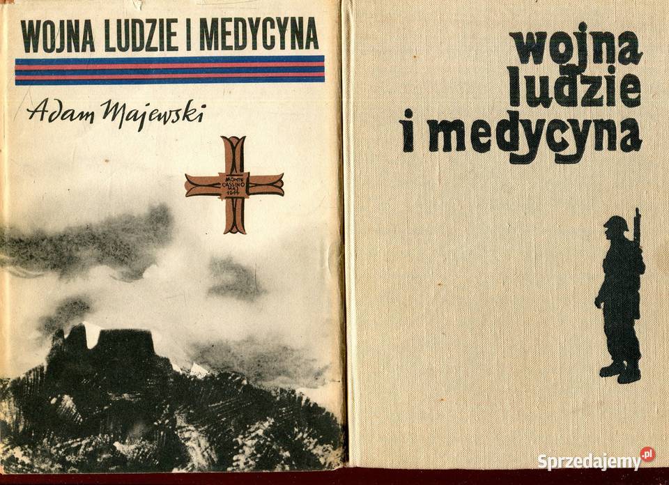 Wojna ludzie i medycyna Adam Majewski 3 wydania zachodniopomorskie Szczecin