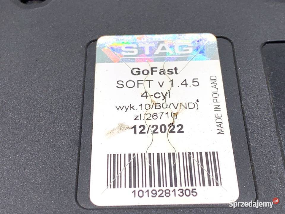 KOMPUTER LPG STAG STEROWNIK GAZU ZASILANIA Elementy instalacji LPG