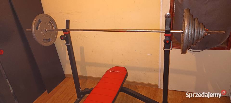 Siłownia domowa ławka wyciąg modlitewnik 110 sprzedam