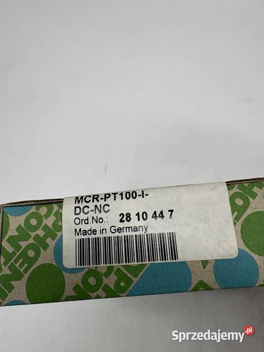 Phoenix Contact 2810337 MCRPT100IDC Temperature Warszawa