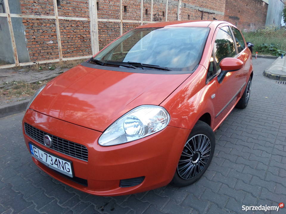 Fiat Grande Punto 14 Klima Gaz PRYWATNIE Łódź