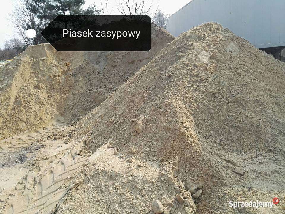 Kruszywo piasek kamień żwir drenażowy śląskie Częstochowa