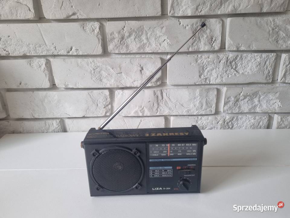 UNITRA radio tranzystorów LIZA R204 PRL