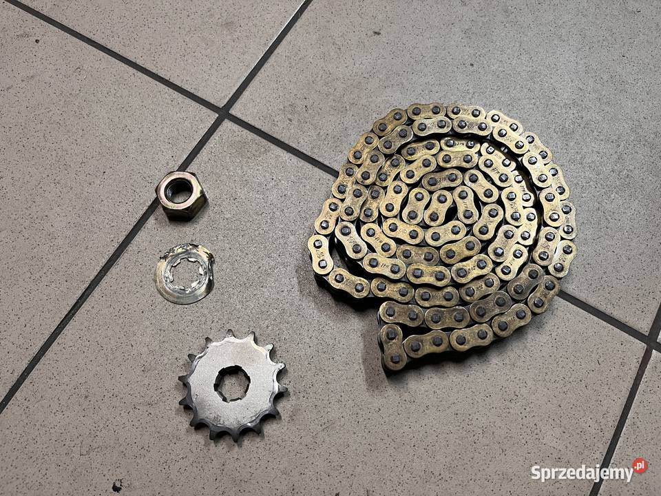 Łańcuch napędowy zębatka Hyosung GA 125 Cruise Motoryzacja małopolskie