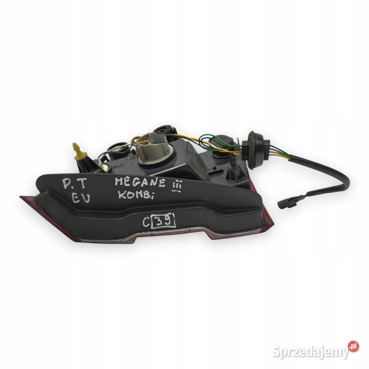 LAMPA PRAWA Renault Megane III KOMBI tylna prawy Lampy tylne Chełm