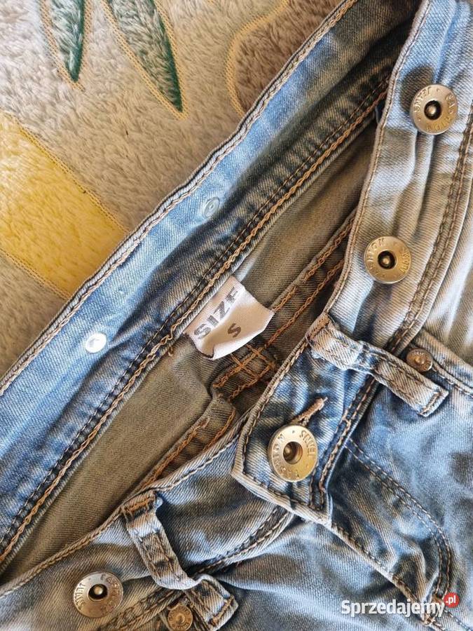 Spodnie damskie jeansowe Lwówek