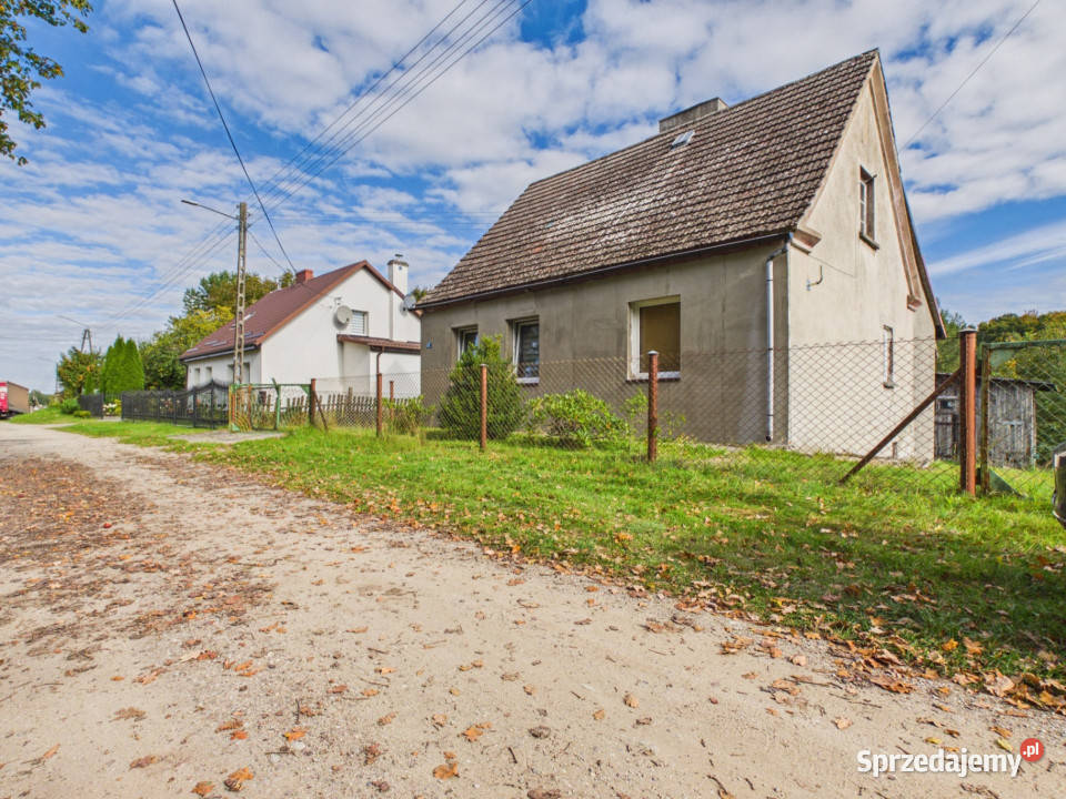 Dom z potencjałem Działka ponad 1 ha Barcino 10368m2 Sprzedaż