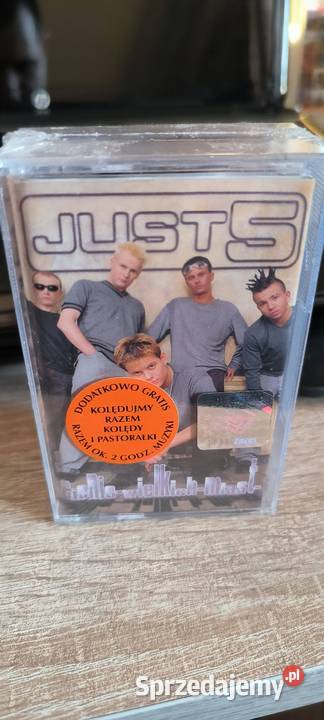 Kasety Just 5 2pack 2 płyty Toruń