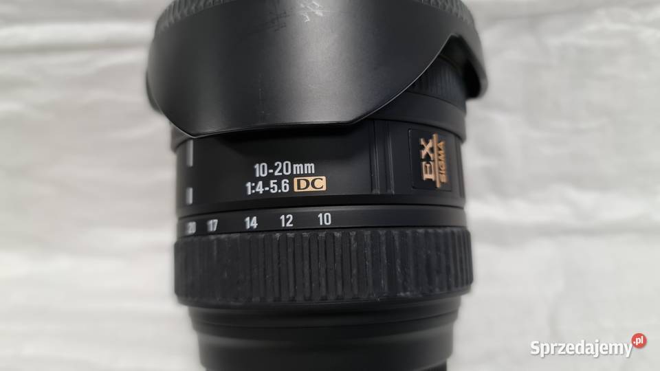 Sigma 1020 f456 EX DC HSM Sony A Minolta Obiektywy dolnośląskie Jelenia Góra