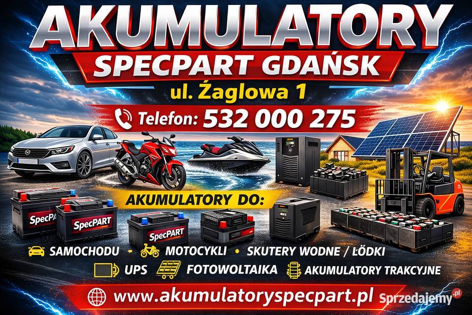 AKUMULATOR 74 AH 620 A Najtańszy L3 70 72 77 AH pomorskie Gdańsk
