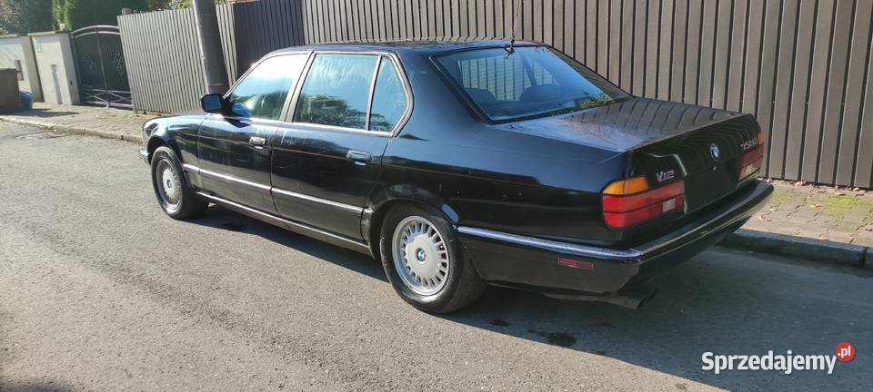 BMW E32 750 iL okazja zamiana na E30 touring G 5000cm3 śląskie Częstochowa