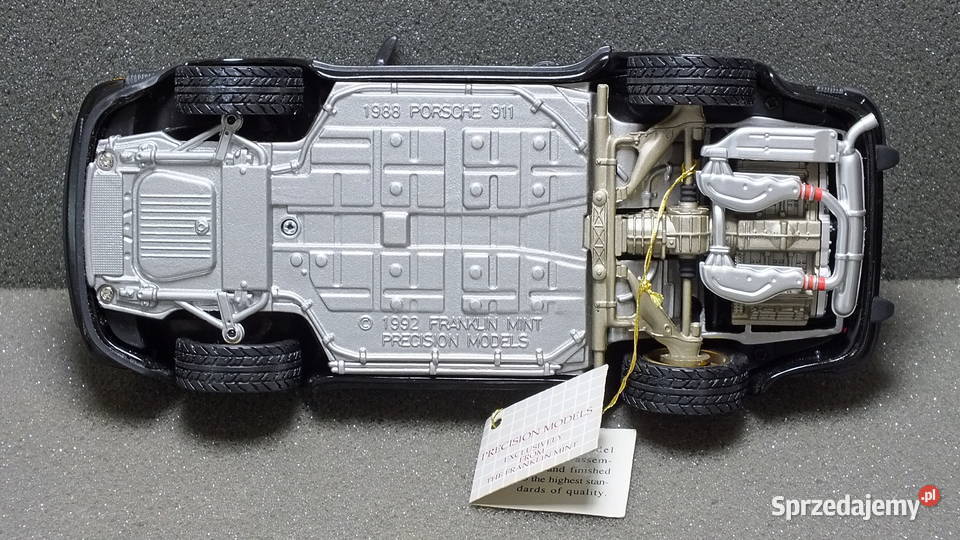 Franklin Mint 1988 Porsche 911 bez dachu 124 Modelarstwo Lubin