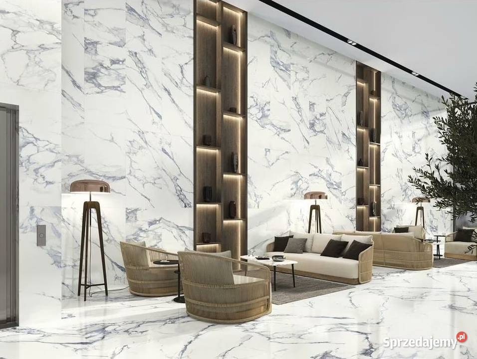 Gres szkliwiony Baikal Blue 60 x 120 połysk 144
