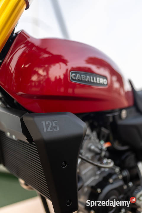Fantic Caballero 125 Scrambler MY26 czerwony Rok produkcji 2026 Triumph Szczecin