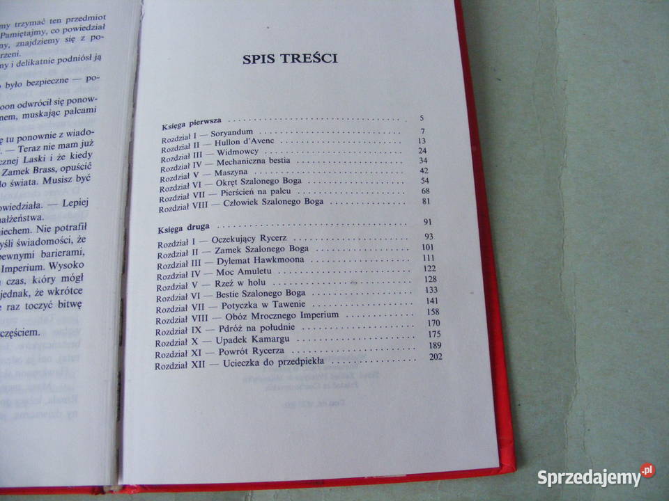 Amulet szalonego Boga Klejnot w czaszce Księga Oborniki Śląskie