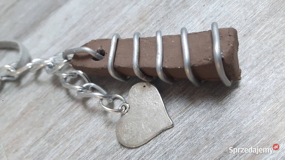 Naszyjnik ceramiczny ręcznie wykonany Otwock