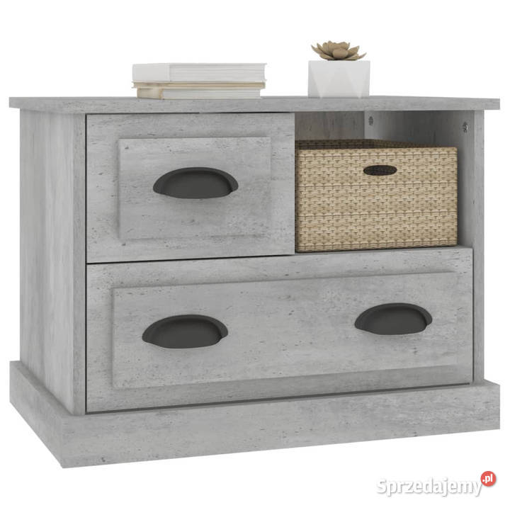 Szafka nocna szarość betonu 60x39x45 WM816364 Warszawa