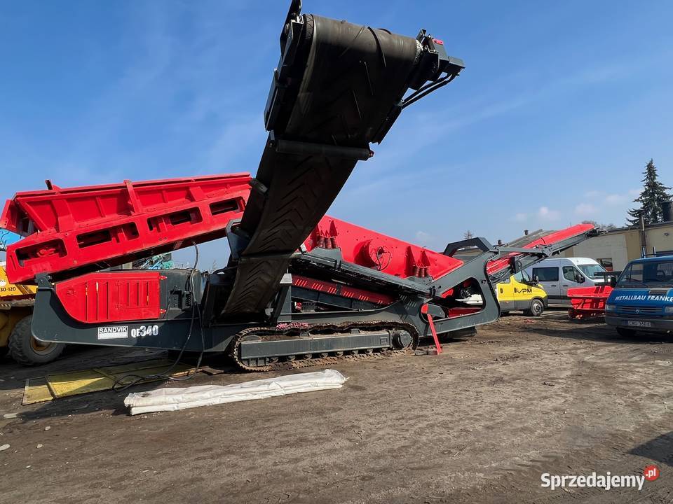 Sandvik QE340 Mobilny przesiewacz Pozostałe Kołodziejewo sprzedam