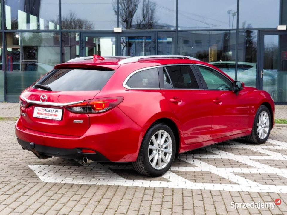 Mazda 6 2018r BLIS GPS PodgrzFoteleKierownica 2191cm3 Kraków