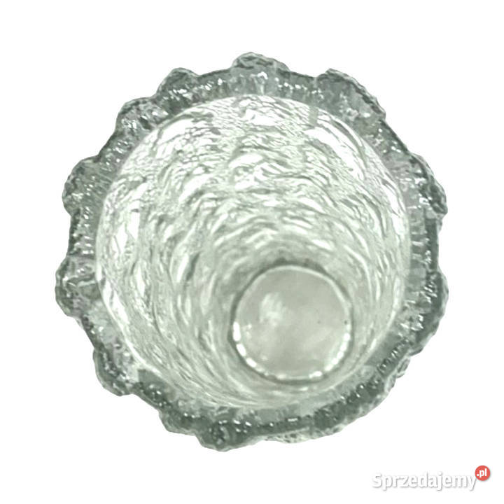 Wazon ARKTIS Georgshtte Ice Bark Glass Niemcy Porcelana i szkło Warszawa