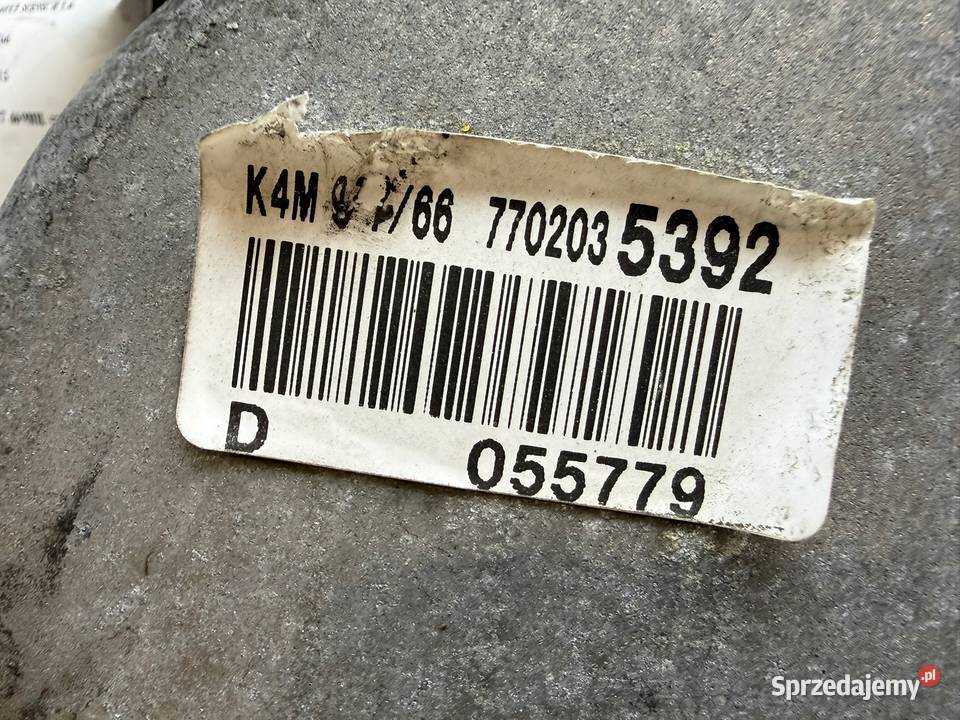SILNIK K4M766 Renault Megane Scenic II 16 16V Silniki kompletne Chełm