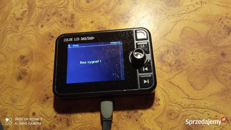 Samochodowy transmiter Dab FM Bluetooth sprzedam Wrocław