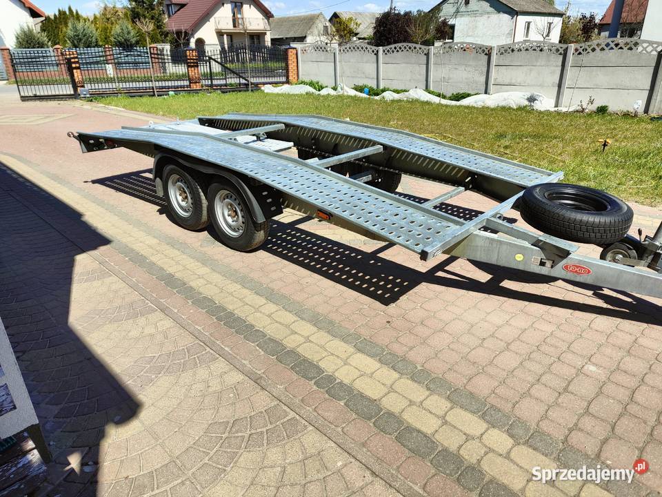 Laweta przyczepa dmc 3000 TANO 45m x 21m Radom