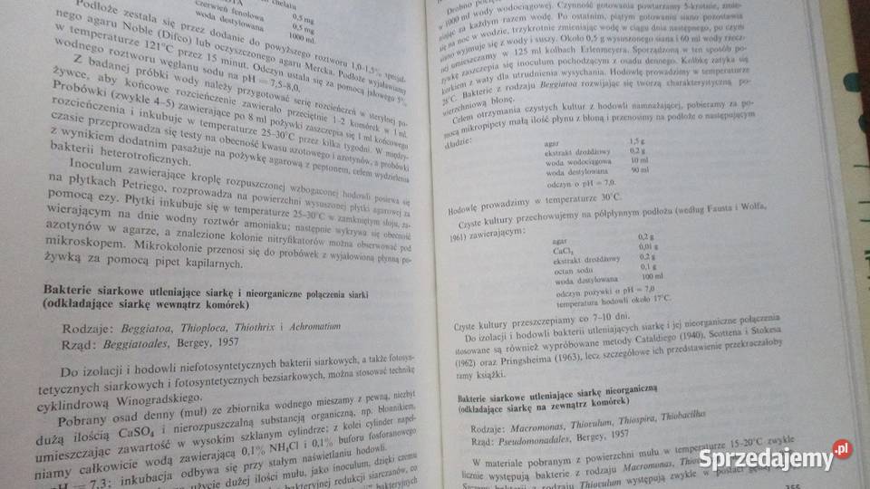 Mikrobiologia wód Plauch 1973 woda mikrobiologia Łódź sprzedam