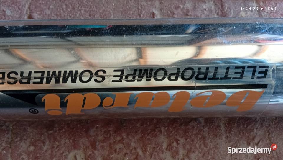 Pompa głębinowa z filtrem Belardi Sumoto sprzedam