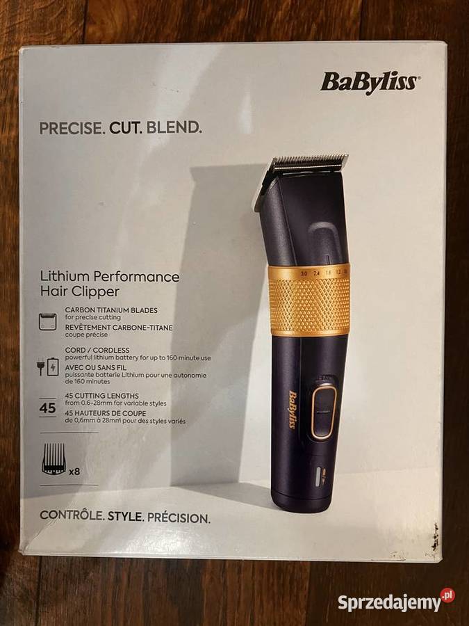 Maszynka BaByliss Lithium Performance Hair Tarnowskie Góry sprzedam