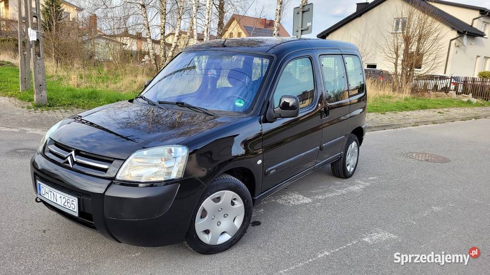 CITROEN BERLINGO 16B OPŁACONY Z NIEMIEC KLIMA czarny