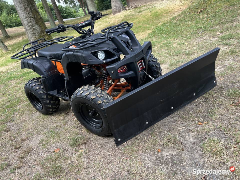 Quad atv 250 automat z pługiem hummer xxl duży wyciągarka